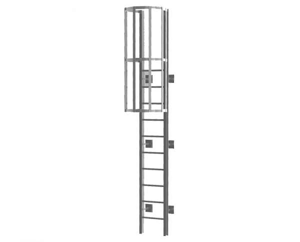 Escaleras verticales de PRFV
